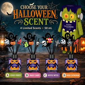 Diffuseur de parfum Halloween Sorcière Mystique avec un parfum au charbon et mystérieux pour une ambiance festive unique - Product Image 1