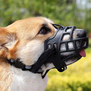 Bozal de silicona suave <span class=keywords><strong>para</strong></span> <span class=keywords><strong>perros</strong></span> agresivos, cesta de goma <span class=keywords><strong>para</strong></span> mascotas, ajustable, antimordeduras, respetuoso con el medio ambiente - Product Image 6