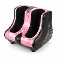 Masseur chauffant personnalisable OEM pour les membres inférieurs, ergonomique et incurvé pour pieds et mollets, vente en gros pour le bien-être à domicile