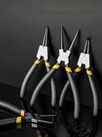 Designed for Internal External Straight Curved Retaining Rings Automotive and Industrial Applications Circlip Pliers