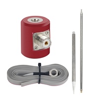Antena QRP de 5.6M/18.3 FT, 14M-30MHz, 300W-600W, Antena HF de Acero Inoxidable, 1/4 de Longitud de Onda para Radio USDX QRP