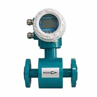 Débitmètre électromagnétique intégré robuste, étanche IP68, pour la surveillance des pipelines souterrains, magnomètre numérique RS485 Modbus