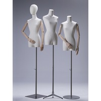 Mannequin femme de luxe en plastique, demi-corps, nouveauté