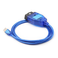 Interfaz de diagnóstico USB FTDI FT232RL Chip VAG KKL FIATECUSCAN para Fiat Cable de diagnóstico automático para VAG KKL 409