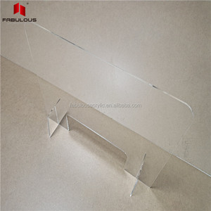 Antenna deflettore scrivania divisoria acrilica lastra acrilica lastra acrilica divisoria da tavolo in vendita - Product Image 5