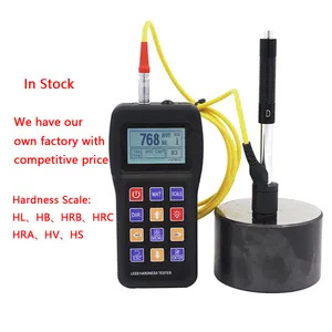 デジタルポータブルメタルレープ硬度計HLHRC HRB HB HVHSスケール硬度測定