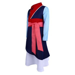 Tenue de fête d'Halloween pour enfants, filles, habillage chinois, costume de <span class=keywords><strong>Mulan</strong></span>, DISP-016 - Product Image 3