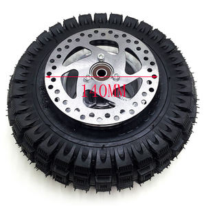 3.00-4 전기 스쿠터 앞 바퀴 타이어 합금 림 허브 및 내부 튜브 바퀴 <span class=keywords><strong>140MM</strong></span> 브레이크 디스크 플레이트 가스 스쿠터 자전거 - Product Image 1