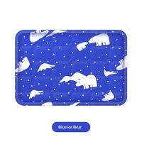 Tapis rafraîchissant pour animaux de compagnie en gel plastique, lit pour chat et chien, épais, lavable, respirant, imperméable, résistant aux morsures et aux griffures, idéal pour l'été
