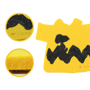 Customized 100% Eco-Friendly Polyester Felt Cartoon Design Durable Laser Cut Coasters <b>Placemat</b> Set Various Shapes Home Office - Product Image 4