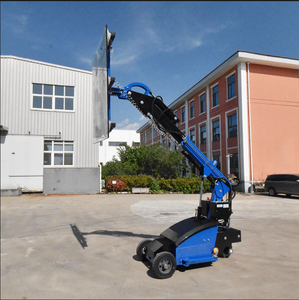 Robot de levage hydraulique jaune à ventouses avec bras inclinable et six ventouses pour levage de charges lourdes - Product Image 5