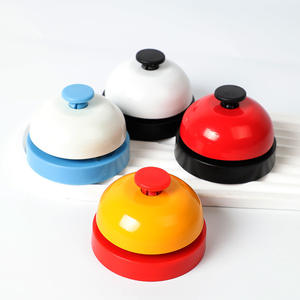 Set de Campanas Metálicas y de Aplausos, Micrófono con Función de Captación y Campana para Llamar a Mascotas, Ayudas Didácticas para el Entrenamiento y Comportamiento de Mascotas - Product Image 1