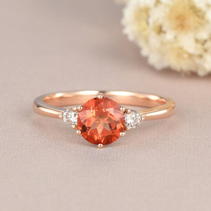 Anillo de Boda de Plata de Ley 925 con Piedra Solar de Alta Calidad, Chapado en Rodio, para Fiesta de Aniversario, Certificado por Terceros - Product Image 3