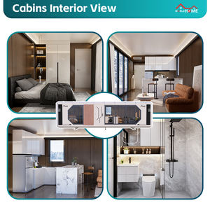 Villa préfabriquée en acier <span class=keywords><strong>de</strong></span> luxe modulaire <span class=keywords><strong>de</strong></span> <span class=keywords><strong>petite</strong></span> taille, facile à installer, <span class=keywords><strong>de</strong></span> haute qualité, design contemporain personnalisé pour les constructeurs <span class=keywords><strong>de</strong></span> maisons - Product Image 6