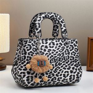 Mini Totes Trendy Leopard Crossbody Sling Bag Waterproof PU Handbags for Women - Product Image 6