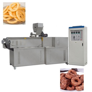 Extrudeuse d'aliments multifonctionnelle à double vis Ensemble <span class=keywords><strong>complet</strong></span> de ligne de production de corn flakes extrudés Équipement de traitement des chips de céréales - Product Image 3