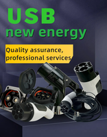 Pistolet de charge CC GB/T de haute qualité pour petit chargeur rapide CC 32A-105A 1000V, prise EV CC pour la recharge domestique de véhicules électriques