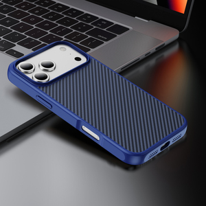 Funda Híbrida Resistente con Patrón de Fibra de Carbono para Apple iPhone 17Pro 17Air 16E 15 14 Plus 13 12Pro Max 11, Carcasa Antigolpes - Product Image 4