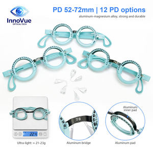 กรอบเลนส์ทดลองสายตาแบบมืออาชีพ PD52-PD72 TF-AT พร้อมระบบปรับ PD และแกน สำหรับการตรวจวัดสายตาอย่างแม่นยำ - Product Image 4