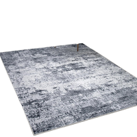 Grand tapis d'intérieur rembourré pour salon ou salle à manger, tapis en velours cristal pour la maison