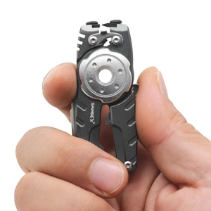 SAMSFX 6 en 1 cravate rapide rapide noueur d'ongles ligne coupe tondeuses pince crochet aiguiseur matériel de pêche pêche à la mouche noeud outil de liage - Product Image 1