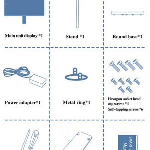 Écran intelligent parfait de 21.5 pouces pour les chefs à domicile Suivez les recettes mains libres sur un grand écran tactile anti-éblouissement - Product Image 6