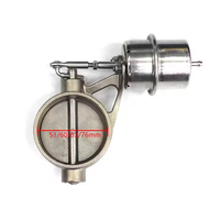 Soupapes d'échappement pneumatiques/électriques en acier inoxydable haute performance pour modification automobile/mise à niveau du produit de tuyaux d'échappement