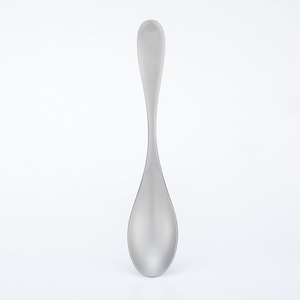 Cuillère à thé portable en titane avec logo personnalisé pour l'extérieur Vaisselle de camping Cuillère à long manche à vendre - Product Image 4
