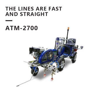 Factory Price Line Machine Two Component Cold <strong>Paint</strong> <strong>Driving</strong> Road Line Marking Machine - Product Image 2
