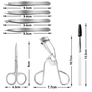 ชุดเครื่องมือแหนบคิ้วแบบ7 In 1,ชุดกรรไกรแบบกำหนดเอง - Product Image 6