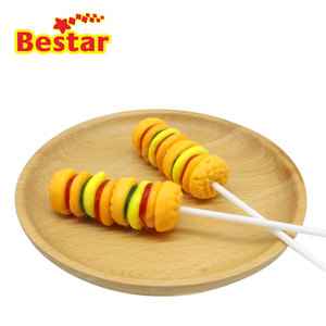 Macaron Đa Màu Sắc Hamburger Hình Dạng <span class=keywords><strong>Lollipop</strong></span> Kẹo Mềm Gummy Kẹo Kẹo <span class=keywords><strong>Lollipop</strong></span> - Product Image 3