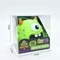 Jouet anti-stress Monster Squeeze pour Halloween et Noël, en forme de fantôme et de citrouille, pour enfants, livré avec boîte de présentation