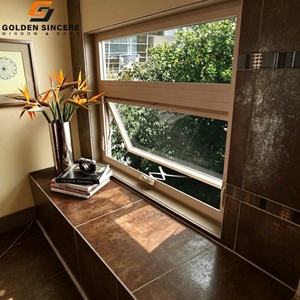 GS Frameless Aluminum Awning <b>Window</b> with Full Glass Panel - Product Image 1
