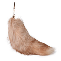 Vente en gros de pendentifs en fourrure pour femmes queue de renard colorée de 40cm accessoires d'hiver en peluche imitation laine CX-R-45