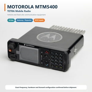 <span class=keywords><strong>Radio</strong></span> mobile TETRA Motorola MTM5400 d'origine, 380 à 430 MHz, 10 W, écran couleur, kit de communication pour véhicule - Product Image 1