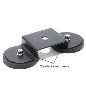 Support de barre de lumière magnétique Supports de montage universels pour lampe de travail Support à ventouse solide avec botte en <span class=keywords><strong>caoutchouc</strong></span> pour lampe de conduite tout-terrain - Product Image 2