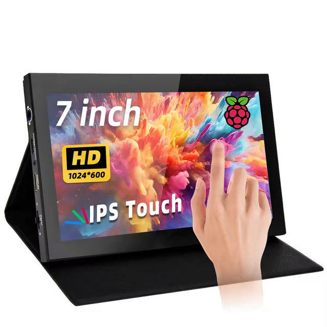 MPI7009-1-C Built in Speakers 7 Inch IPS 1024*600 LCD Display Capacitive Touch Screen Module for Raspberry Pi