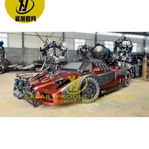 Scultura di Auto di <span class=keywords><strong>Batman</strong></span> Personalizzata di Grandi Dimensioni, Modello in Metallo di Grandezza Naturale per Collezionisti ed Esposizioni - Product Image 5