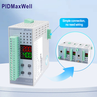 Contrôleur de température PID à affichage LED sur rail DIN à 4 boucles DR04D RS485 Modbus RTU, armoire industrielle numérique multi-zones OEM