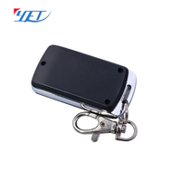 Diseño de cubierta deslizante de Metal de 4 teclas Código de aprendizaje de alta calidad Control remoto RF inalámbrico para un uso amplio YET070