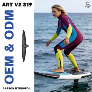 Axis ART V2 819 Aile avant en fibre de carbone pour SUP, pêche, Efoil, bateau, kitesurf, planche de surf, surf, hydrofoil - Product Image 1