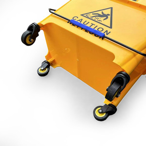 <b>Mop</b> Bucket With 4 Wheels Rectangular <b>Cleaning</b> Cart For Household And Hotel Use - Product Image 3