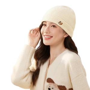 Gorro de Maternidad Crystal de Octubre, Color Azul Claro, Forro Polar Cálido y Cortavientos, Gorro Posparto para Mujer - Product Image 2