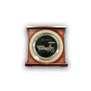 Plaque commémorative en métal ajouré, alliage de zinc, plaque d'hommage, style classique créatif, artisanat métallique commémoratif - Product Image 4
