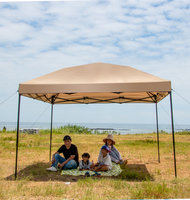 Grand espace personnalisé multifonction automatique pliant protection solaire UV auvent dôme extérieur auvent chapiteau camping gazebo tentes