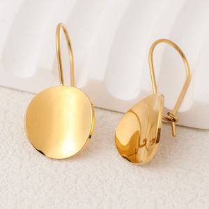 Bulk Custom Waterproof Stainless Steel <b>Earrings</b> 18k Gold Plated <b>Fine</b> <b>Stud</b> <b>Earrings</b> Based <b>Earring</b> for Women Teen Girls - Product Image 6