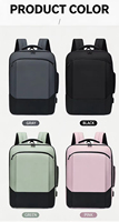 Sacs à dos pour ordinateur portable extensibles grande capacité pour hommes, sacs à dos d'affaires, sacs à dos étudiants, sacs imperméables – Vente en gros