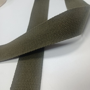 สายรัดผ้าฝ้ายรีไซเคิลหนา3ซม. 3.5ซม. ผ้าทอทอลายทแยงหนาสำหรับเสื้อผ้าและสายรัดกระเป๋า - Product Image 4