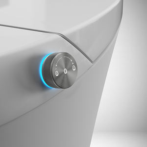 VIVI SS-02A <span class=keywords><strong>WC</strong></span> intelligent moderne à chasse automatique, bidet monobloc, toilette intelligente allongée avec siège chauffant - Product Image 5