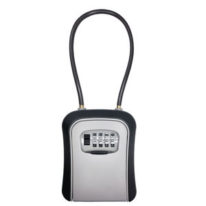 กล่องล็อคกุญแจพร้อมสายคล้องที่เก็บกุญแจแบบแขวนปลอดภัยสำหรับบ้านสำนักงานและการเดินทางที่จัดเก็บกุญแจที่สะดวกสบายและทนทาน - Product Image 2